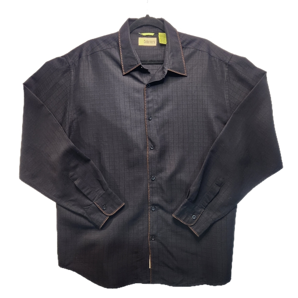 Cubavera Black Shirt